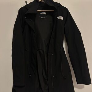 The North Face raincoat